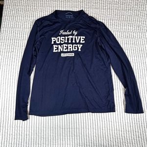 Life Is Good Mens L Fueled by Positive Energy Indigo